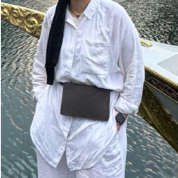 Aerie Linen Cute Set(blouse+pants) - Picture 3 of 7